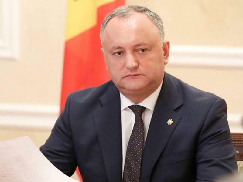 Igor Dodon sărbătorește ziua de naștere