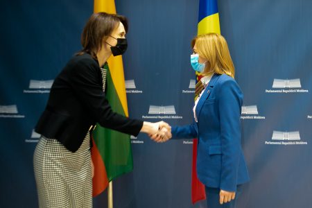 Președinta Comisiei politică externă și integrare europeană a avut o întrevedere cu Președinta Parlamentului Republicii Lituania