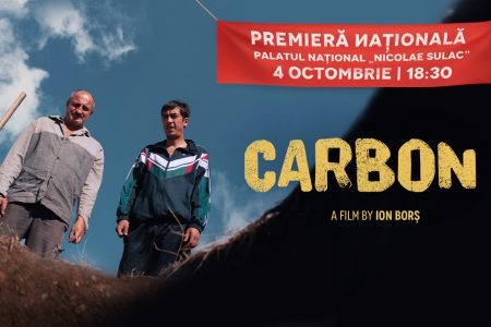 Dublă premieră. Filmul CARBON va fi proiectat pe cel mai mare ecran de cinema instalat vreodată în Republica Moldova