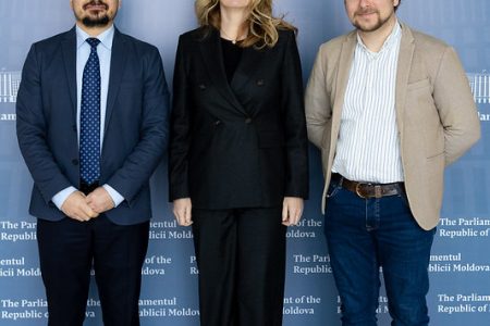 Președintele Comisiei protecție socială, sănătate și familie, Dan Perciun, s-a întâlnit cu Directoarea Biroului regional PNUD, Ivana Živković