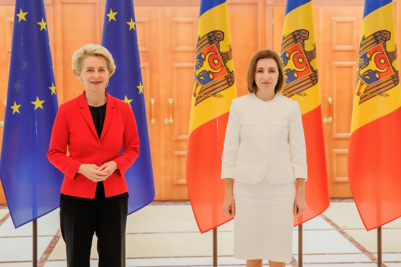 LIVE// Conferință de presă susținută de Președinta Republicii Moldova, Maia Sandu, și Președinta Comisiei Europene, Ursula von der Leyen
