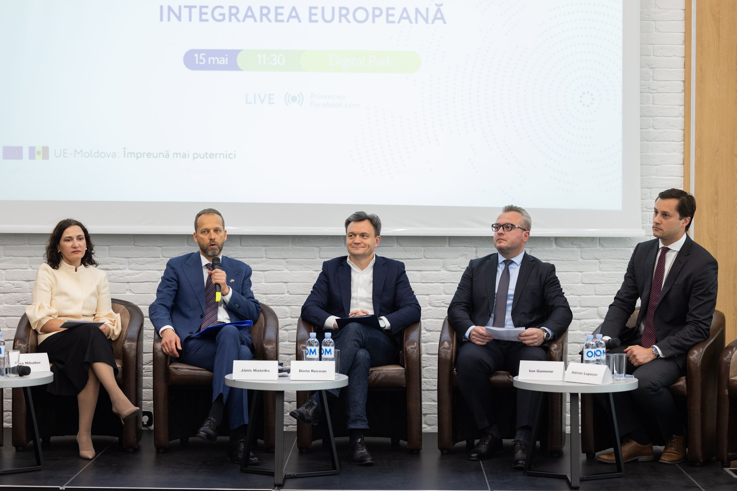 Prim-ministrul Dorin Recean, la lansarea proiectului „Societatea civilă pentru integrare europeană”: „O democrație puternică înseamnă implicarea societății civile în procesul de aderare a țării noastre la UE”