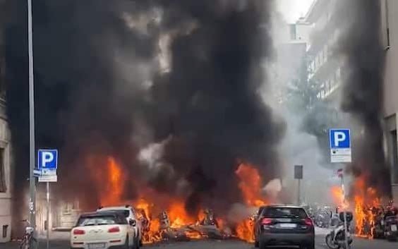 VIDEO// Explozie puternică în centrul orașului Milano. Casele din zonă au fost evacuate