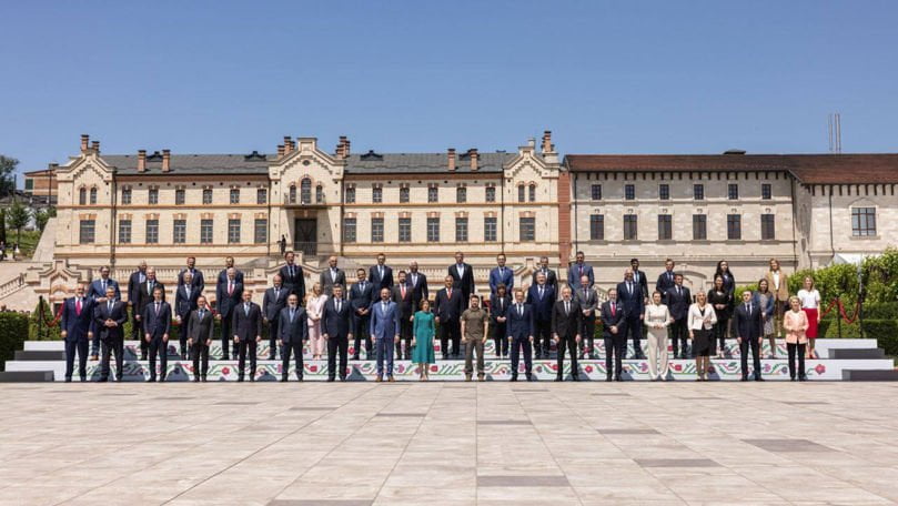 Fotografie istorică: 49 de lideri europeni, reuniți în Republica Moldova