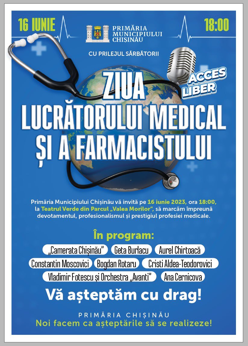 Concert dedicat Zilei Lucrătorului medical și farmacistului