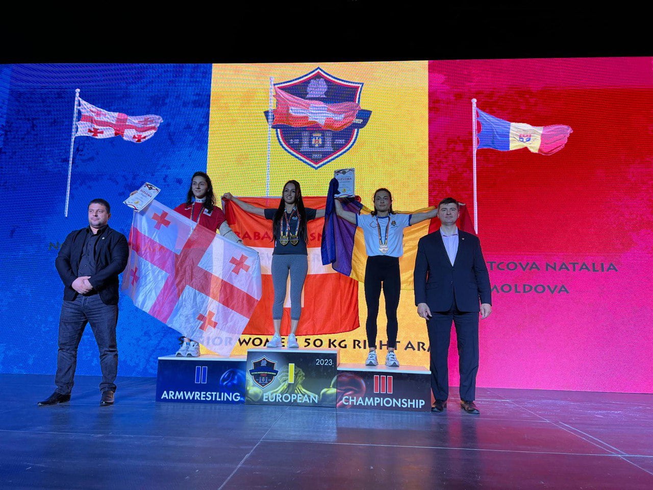 Sportivii moldoveni au avut o evoluție extraordinară în cadrul Campionatului European de Armwrestling