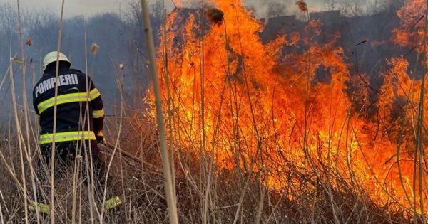 Avertizare de pericol excepțional de incendiu
