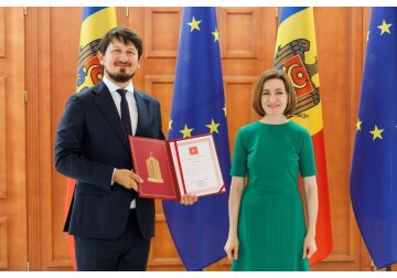 Președinta Republicii Moldova, Maia Sandu, a oferit o mențiune specială echipei Castel Mimi pentru organizarea impecabilă a Summit-ului Comunității Politice Europene