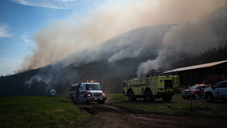 Incendiile din Canada, scăpate de sub control