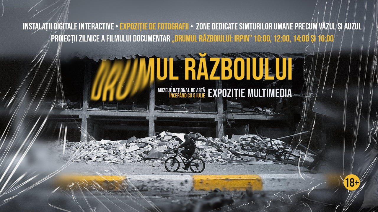 Au rămas zile numărate până la lansarea expoziției multimedia „Drumul Războiului”. Află ce au pregătit organizatorii