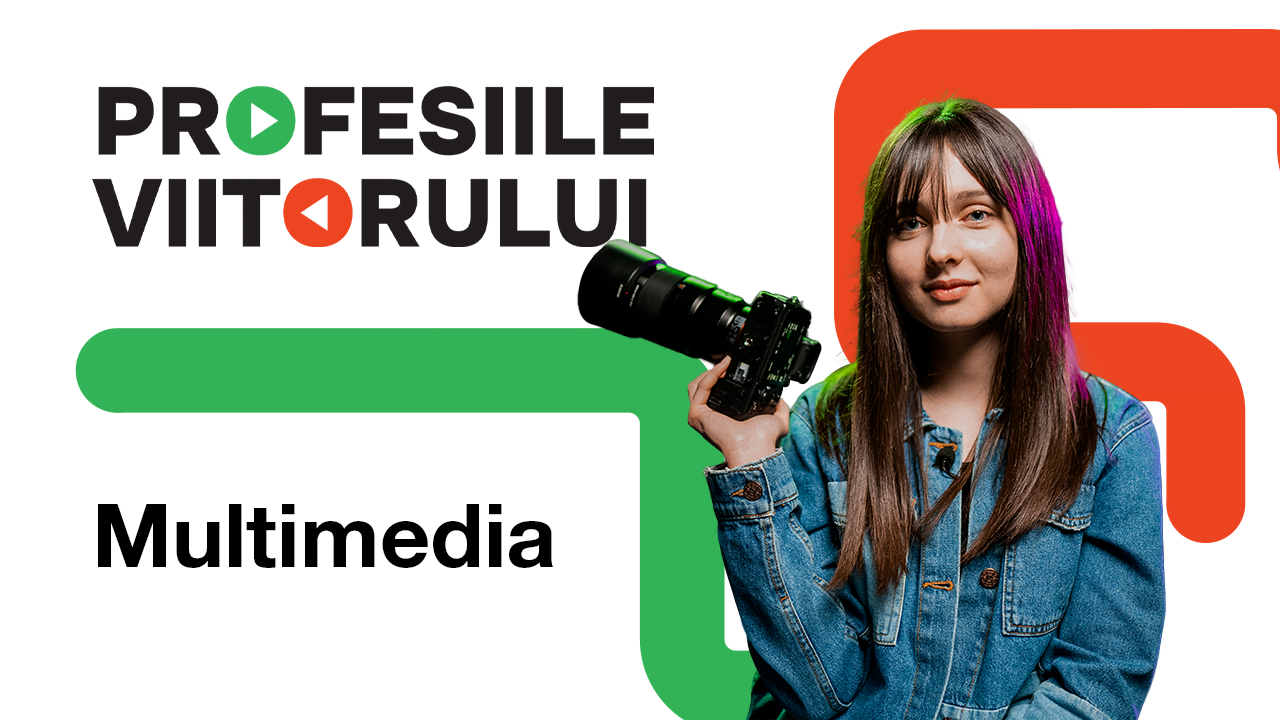 Învață ceea ce îți place, alege Profesiile Viitorului. Tinerii din Moldova pot să devină producători multimedia – VIDEO
