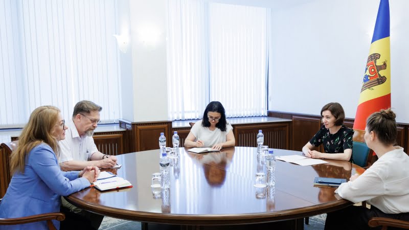 Maia Sandu s-a întâlnit cu Ambasadoarea Estoniei în Moldova, Ingrid Kressel Vinciguerra, la încheierea mandatului său