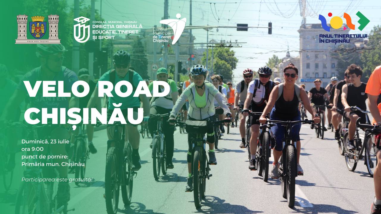 Ion Ceban invită toți iubitorii de mers pe două roți, la evenimentul Velo Road Chișinău