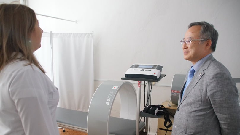 Japonia a oferit Centrului de Sănătate Bardar mai multe aparate medicale