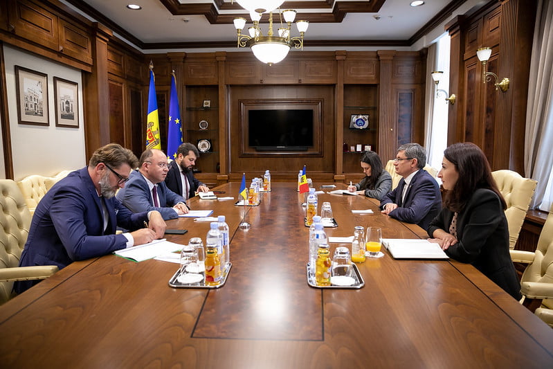 Igor Grosu a discutat cu Bogdan Aurescu, consilierul prezidențial pentru politică externă al Președintelui României