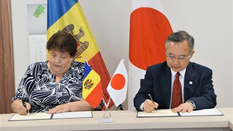 Japonia oferă 170.000 de dolari Liceului Teoretic Olimp din orașul Rezina