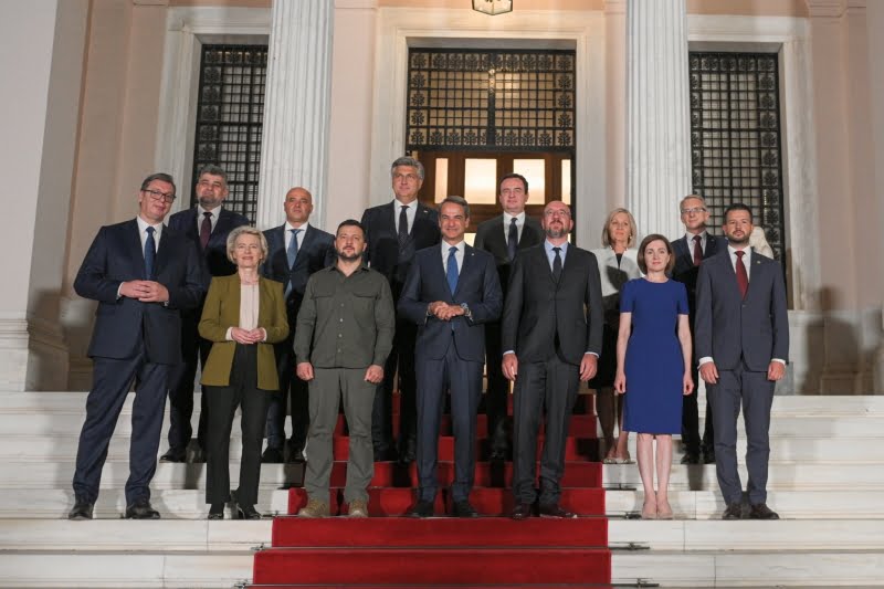 Procesul de extindere al UE, discutat la reuniunea de la Atena de Președinta Maia Sandu și alți lideri europeni