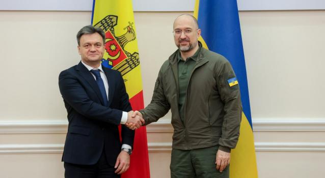Prim-ministrul Dorin Recean, în Ucraina: „Dinamizăm o serie de proiecte bilaterale în domenii precum cel economic, energetic, agricol, infrastructură și transport”