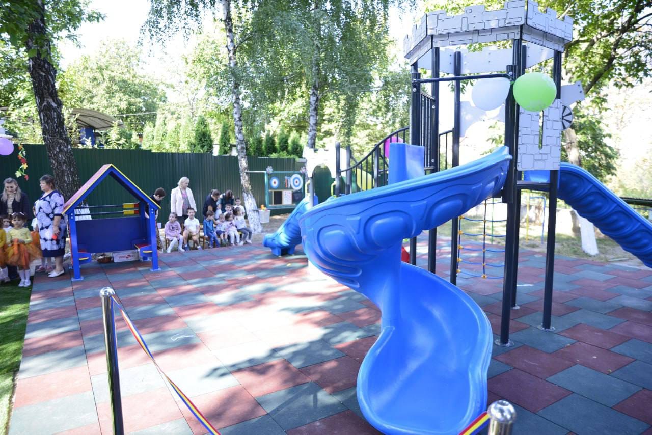 Investiții pentru copiii Chișinăului: Spațiul modern de Joacă la Grădinița nr. 167