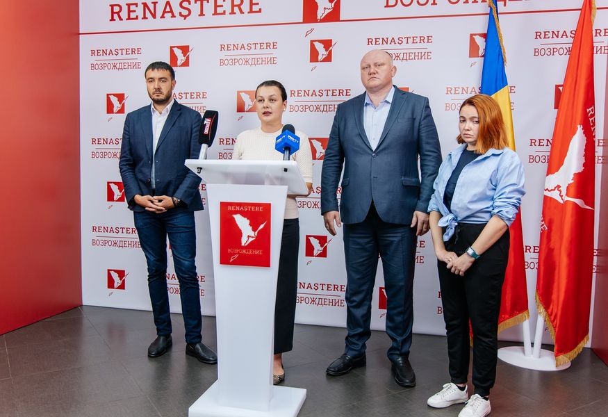 Natalia Parasca, lidera partidului „Renaștere”, declară percheziții ilegale și presiune politică