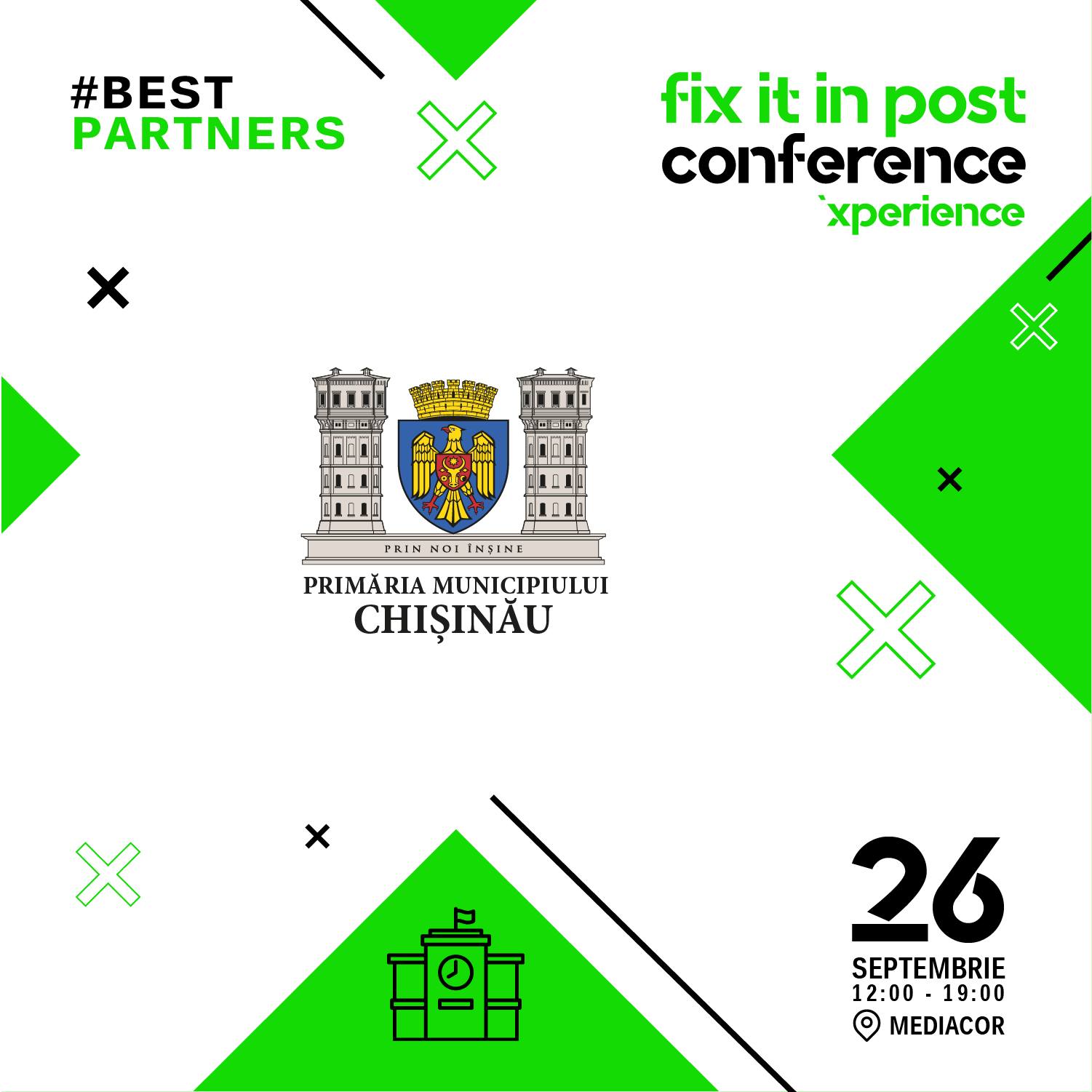 Ion Ceban a participat astăzi la deschiderea celei de-a 4-a ediții a conferinței Fix It In Post