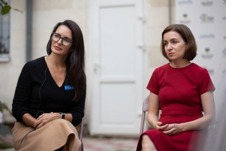 Întâlnirea dintre șefa statului și Ambasadoarea UNHCR, Kristin Davis: Abordarea crizei refugiaților