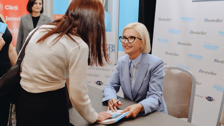Profesia mea e politica: Irina Vlah și-a lansat autobiografia