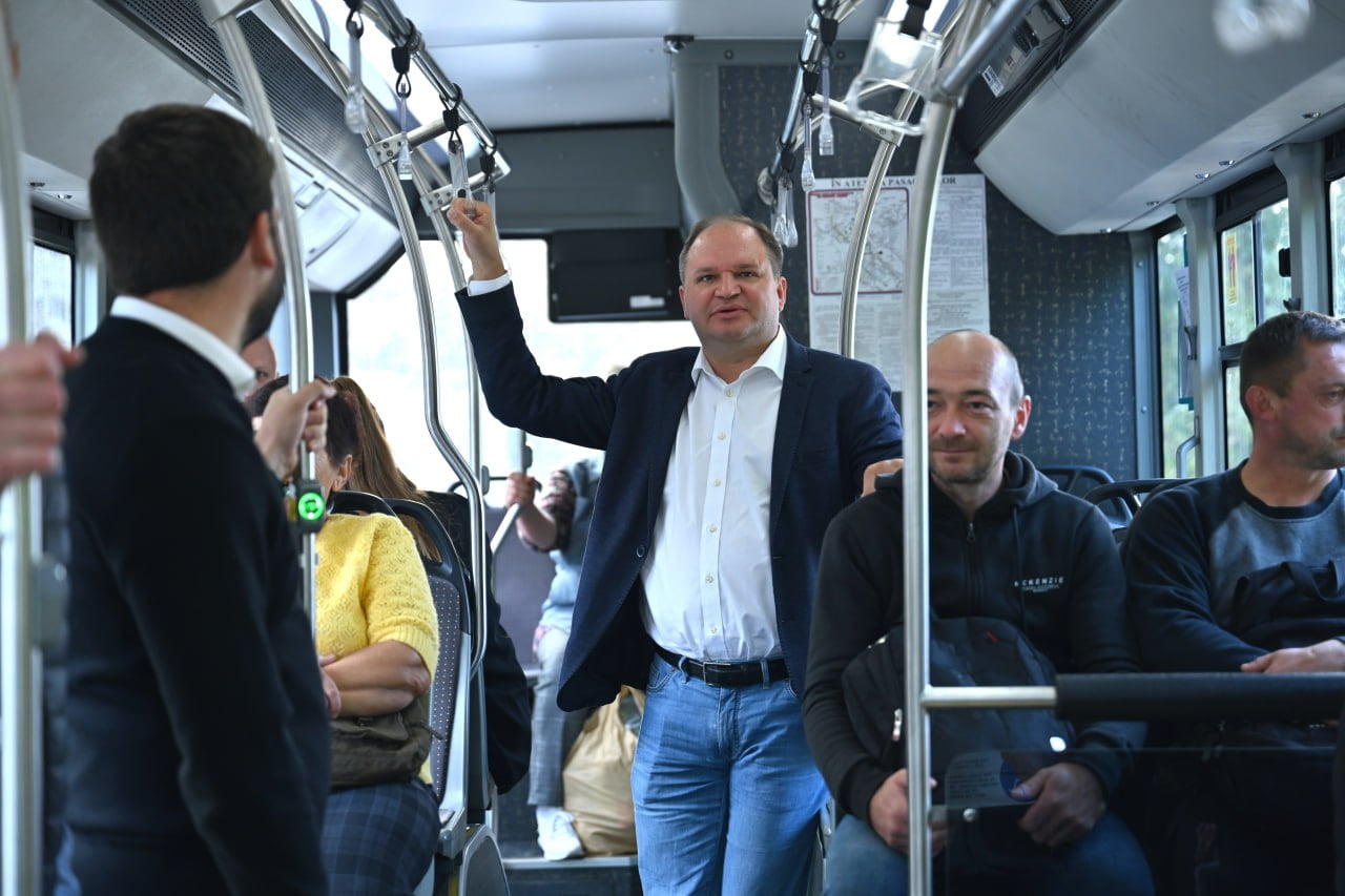 Ghidighici se pregătește să primească o nouă rută de autobuz, anunță Primarul Ion Ceban