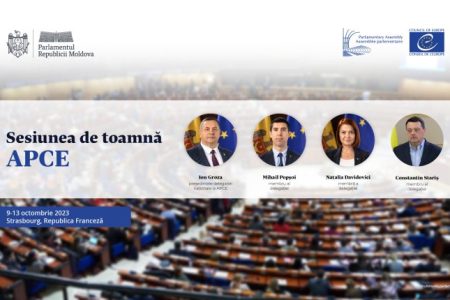 Delegația Parlamentului Republicii Moldova participă la sesiunea de toamnă a APCE