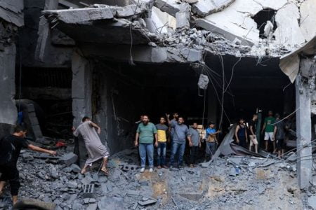 32 de palestinieni, ucişi sâmbătă de atacurile israeliene în sudul Gaza