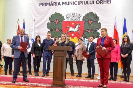 Primarul municipiului Orhei, Tatiana Cociu, și consilierii din fracțiunea “Pentru Orhei” au prezentat planurile de dezvoltare a municipiului Orhei