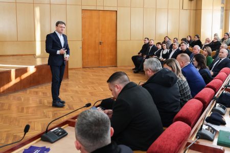 Prim-ministrul Dorin Recean a discutat cu reprezentanții autorităților publice locale din raionul Cimișlia