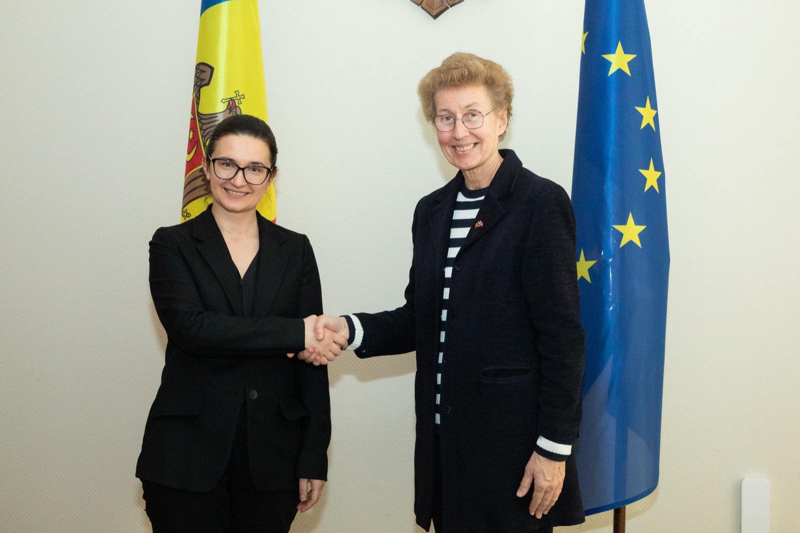 Viceprim-ministra Cristina Gherasimov, în discuții cu o delegație condusă de ambasadoarea Norvegiei în Republica Moldova cu reședința la București