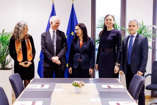 Agenda europeană a Republicii Moldova, discutată la Bruxelles. Viceprim-ministra Cristina Gherasimov: „Am vorbit despre procesul de negocieri și acțiunile care urmează să le întreprindem în acest an”