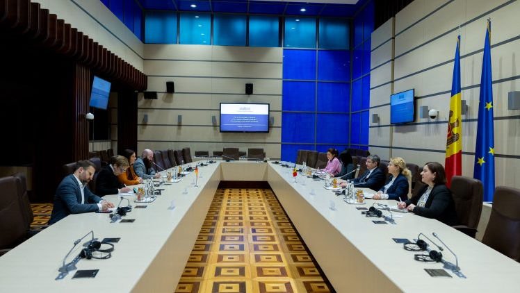 Igor Grosu, în discuții cu vicepreşedintele Bundestagului Germaniei
