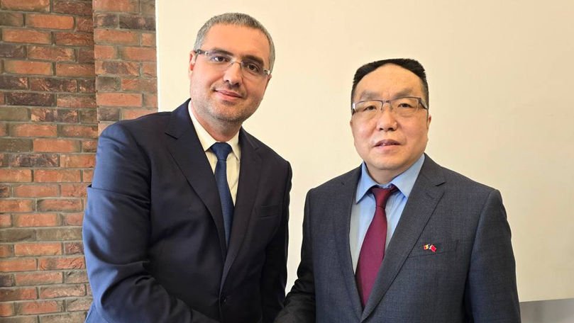 Renato Usatîi a avut o întrevedere cu ambasadorul Chinei în Moldova