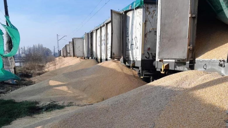 160 de tone de cereale ucrainene au fost distruse de fermierii polonezi