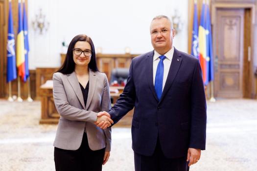 Viceprim-ministra pentru Integrare Europeană, Cristina Gherasimov, a avut o întrevedere cu președintele Senatului României, Nicolae Ciucă