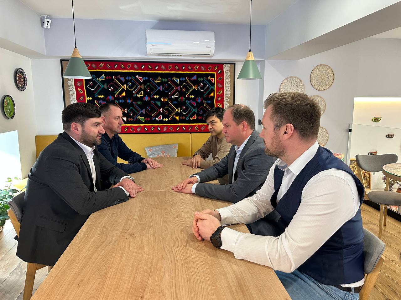 Liderul MAN, Ion Ceban, întâlnire cu președintele PSDE, Ion Sula