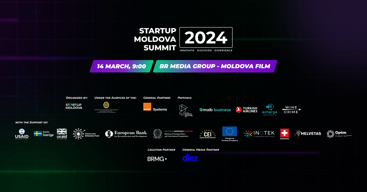 Startup Moldova Summit 2024: Catalizatorul transformării digitale și inovației antreprenoriale