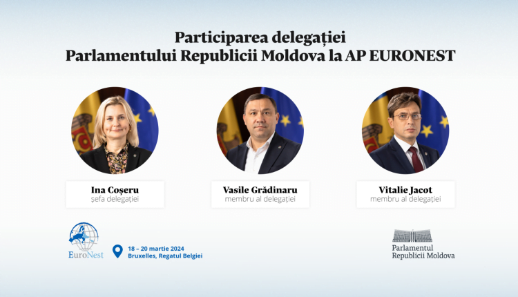 Un grup de deputați va participa, la Bruxelles, la sesiunea ordinară a Adunării Parlamentare EURONEST