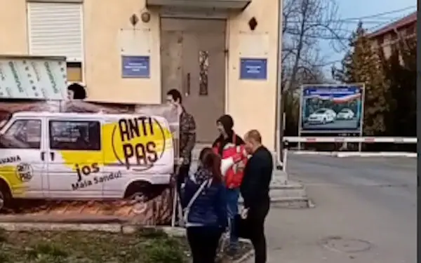 „Haiducii” protestează împotriva toleranței tacite a poliției față de autoritate