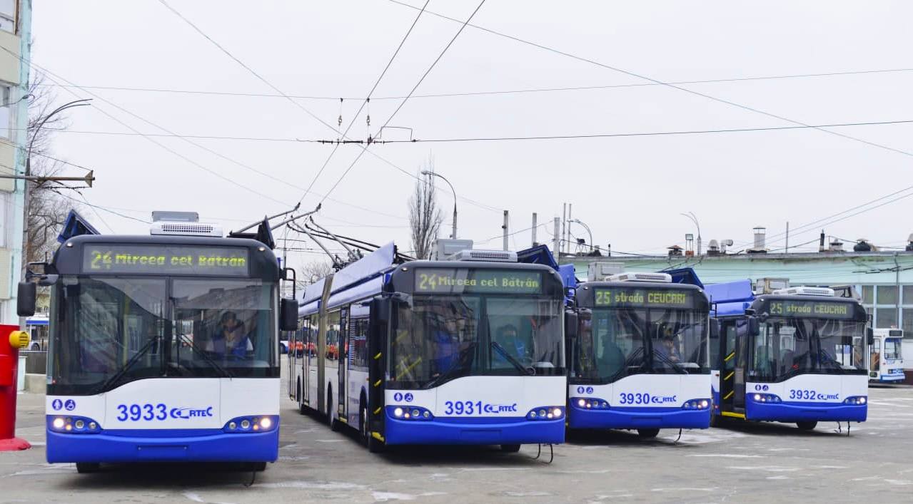 Modernizarea transportului public: Primăria Chișinău investește în 43 de troleibuze performante din Europa