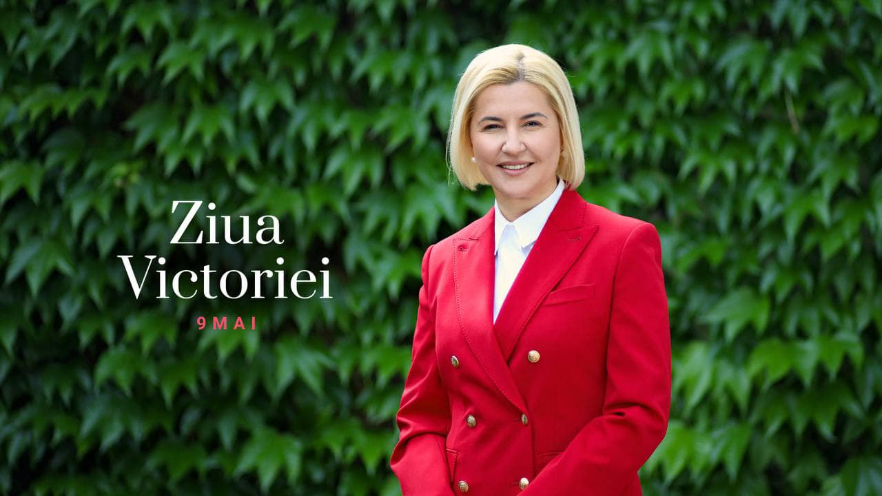 Irina Vlah: 9 mai rămâne sărbătoare națională, poporul nostru a adus o mare contribuție la Marea Victorie