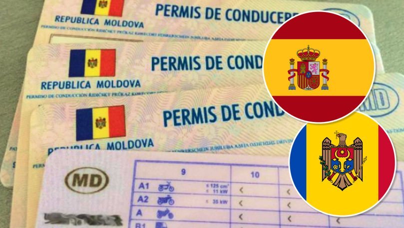 Permisele de conducere eliberate de autoritățile din Republica Moldova vor fi recunoscute de Regatul Spaniei