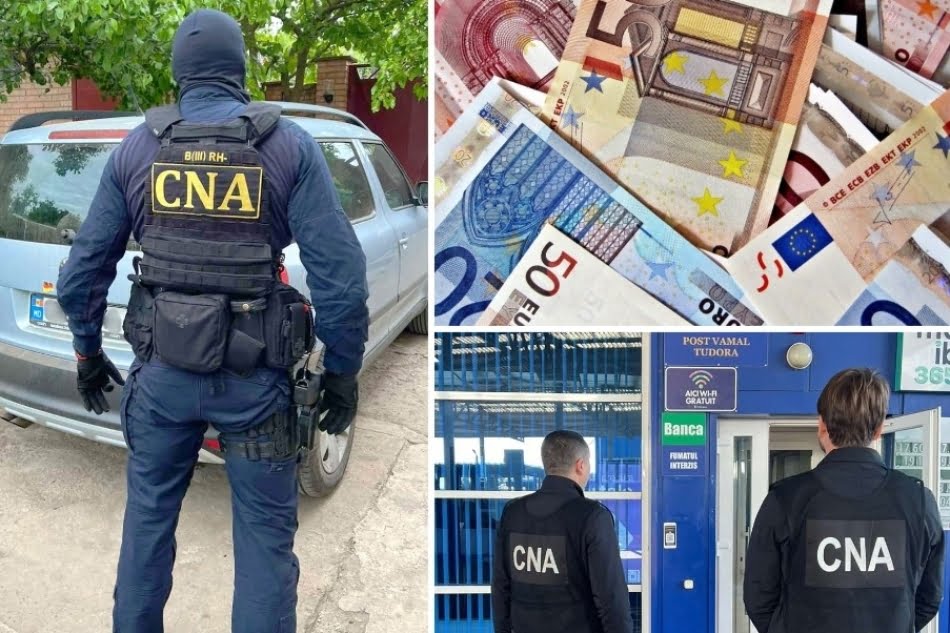 Sinteza CNA: Două persoane au fost reținute într-un dosar de trafic de influență și un angajat vamal este cercetat pentru acte de corupție