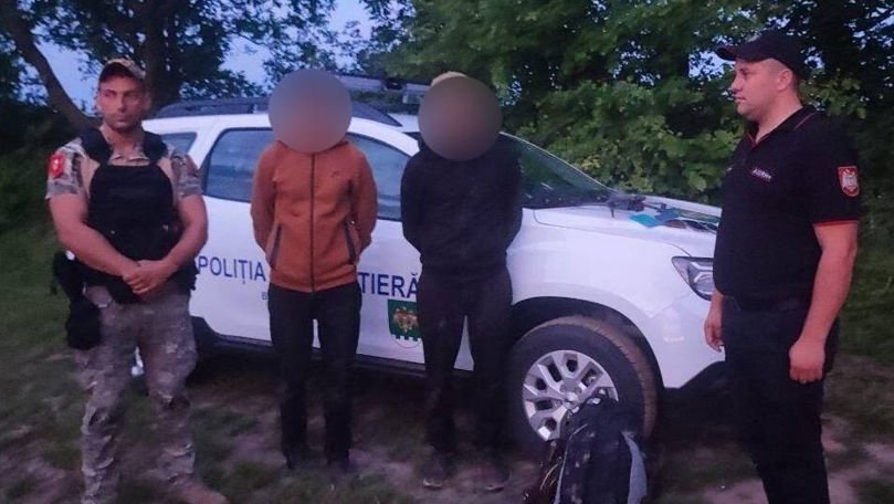 Reținuți după o traversare ilegală: Doi bărbați, prinși de autorități