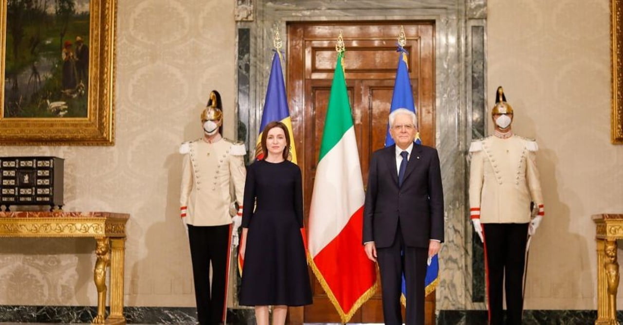 LIVE// Conferință de presă susținută de Președinta Republicii Moldova, Maia Sandu, și Președintele Republicii Italiene, Sergio Mattarella