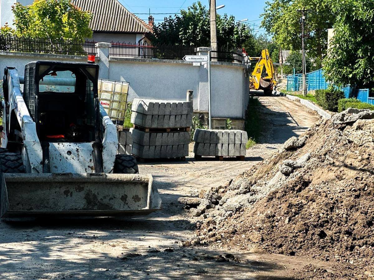Î.M. Regia „Exdrupo” începe modernizarea străzilor Romantica și Ipate Soroceanu în sectorul Centru