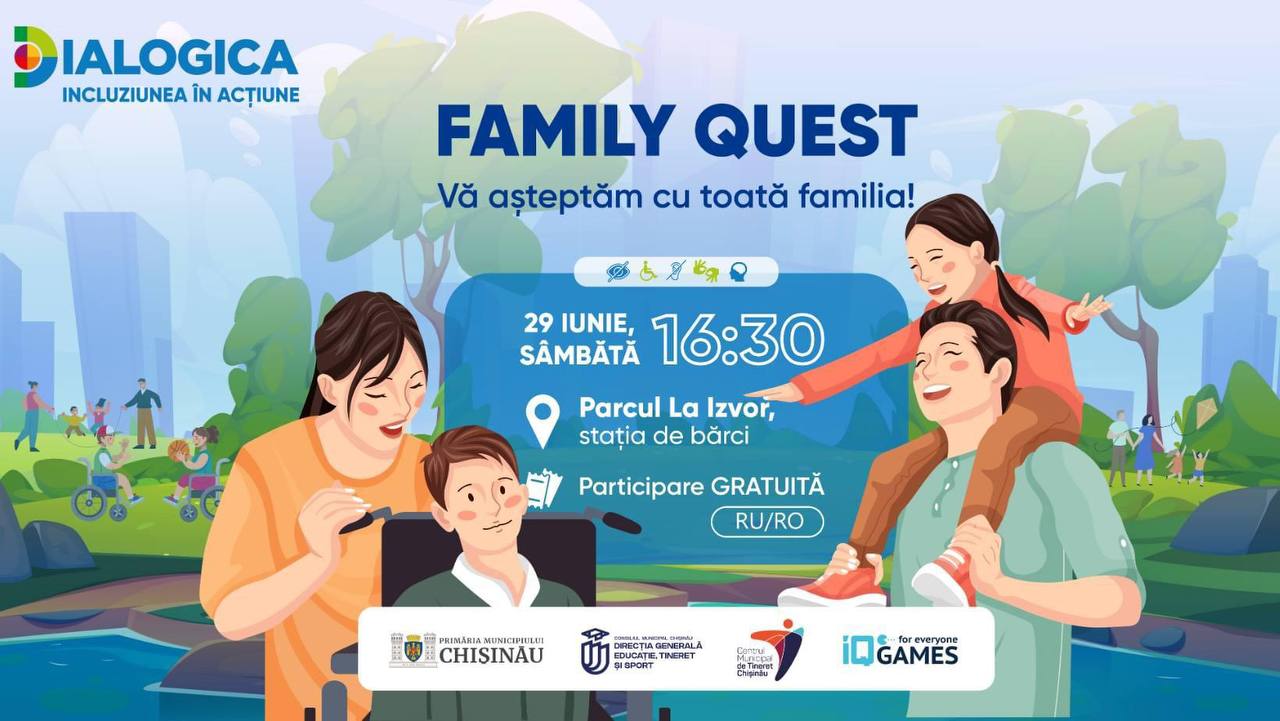Ion Ceban invită chișinăuienii la „Family Quest”, un eveniment pentru toată familia
